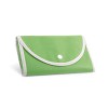 Bolsa Plegable con Bolsillo Delantero para Regalo de Empresa Color Verde Claro