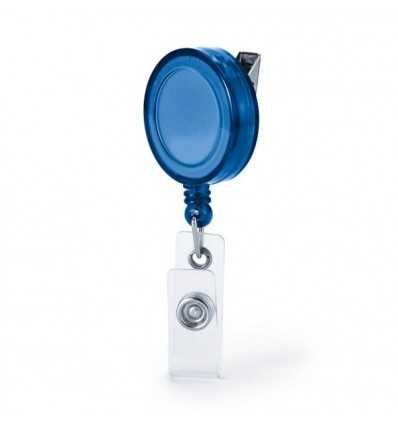 Porta Credenciales Extensible para Regalo Promocional Color Azul