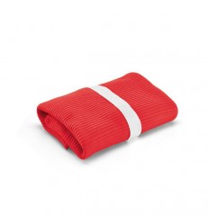 Manta Polar Roja para Merchandising