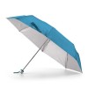 Paraguas Plegable con Interior Plateado personalizado con logo de empresa