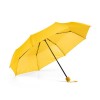 Paraguas plegable con Mango Redondo Promocional Color Amarillo