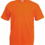 Camiseta Serigrafiada para Publicidad color Naranja