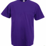 Camiseta Serigrafiada para Publicidad color Violeta
