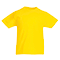 Camiseta Promocional Original Infantil con logo color Amarillo
