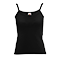 Camiseta Entallada Tirantes de Mujer Merchandising color Negro