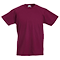 Camiseta Value de Niño Merchandising color Granate