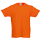 Camiseta Value de Niño con Logo color Naranja