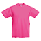 Camiseta Value de Niño Publicitaria color Fucsia