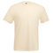 Camiseta Personalizada Value con logo color Natural (Beige)