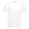 Camiseta Super Premium Promocional con Logo color Blanco