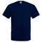 Camiseta Super Premium Promocional Personalizada color Azul Marino Oscuro