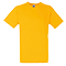 Camiseta personalizada Value Cuello V Publicitario color Girasol