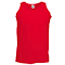Camiseta de Atleta Promocional con Logotipo color Rojo