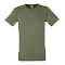 Camiseta Promocional Value Entallada Publicidad color Verde Oliva