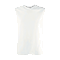 Camiseta Promocional Value Sin Mangas Publicidad color Blanco