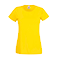 Camiseta Value de Mujer Publicidad color Amarillo