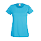 Camiseta Value de Mujer Promocional color Azul Azure