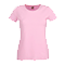 Camiseta de Mujer Entallada Personalizada color Rosa