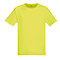 Camiseta Promocional Técnica Transpirante Personalizada Amarilla