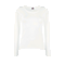Camiseta Value Manga Larga de Mujer Publicitaria color Blanco