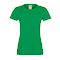 Camiseta Sofspun de Mujer Publicitaria color Verde Kelly