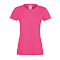 Camiseta Sofspun de Mujer publicitaria color Fucsia