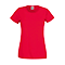 Camiseta Promocional Original para Mujer para Empresas color Rojo
