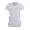 Camiseta Promocional Original para Mujer Personalizada color Gris Jaspeado