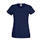 Camiseta Promocional Original para Mujer con Logo color Marino Oscuro
