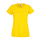 Camiseta Promocional Original para Mujer Publicidad color Amarillo
