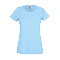  Camiseta Promocional Original para Mujer Promocional color Azul Cielo