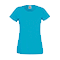 Camiseta Promocional Original para Mujer color Azul Azure