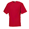 Camiseta de Trabajo Resistente Merchandising color Rojo Clásico
