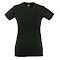 Camiseta Slim T de Mujer Personalizada color Negro