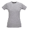 Camiseta Slim T de Mujer Publicitaria color Gris Jaspeado