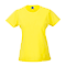 Camiseta Slim T de Mujer para Empresas color Amarillo