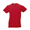 Camiseta Promocional Slim T Publicitaria color Rojo Clásico