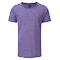 Camiseta HD Manga Corta para Niña Publicidad color Púrpura