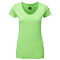 Camiseta HD de Mujer Cuello V Publicitaria color Verde Jaspeado