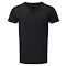 Camiseta Promocional Cuello V con Logo color negro