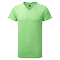 Camiseta Promocional Cuello V Publicidad verde jaspeado