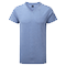 Camiseta Promocional Cuello V color azul jaspeado