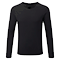 Camiseta HD Manga Larga para Niña con logo color Negro