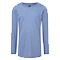 Camiseta HD Manga Larga para Niño Personalizada color Azul