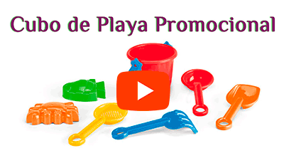 Cubo de Playa con 6 Accesorios